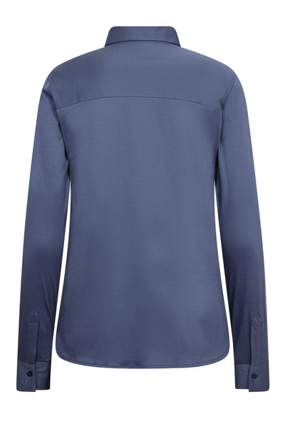 Tina Jersey Shirt Crown Blue - 131660 Thumbnail