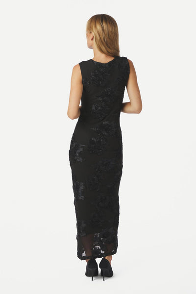 Tiranna Big Flower Mesh Black - 166824 Thumbnail