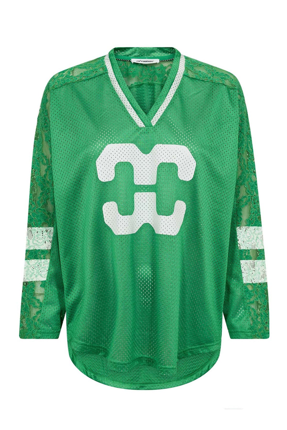 TreyCC Lace Sport Tee 34-Green - 45090