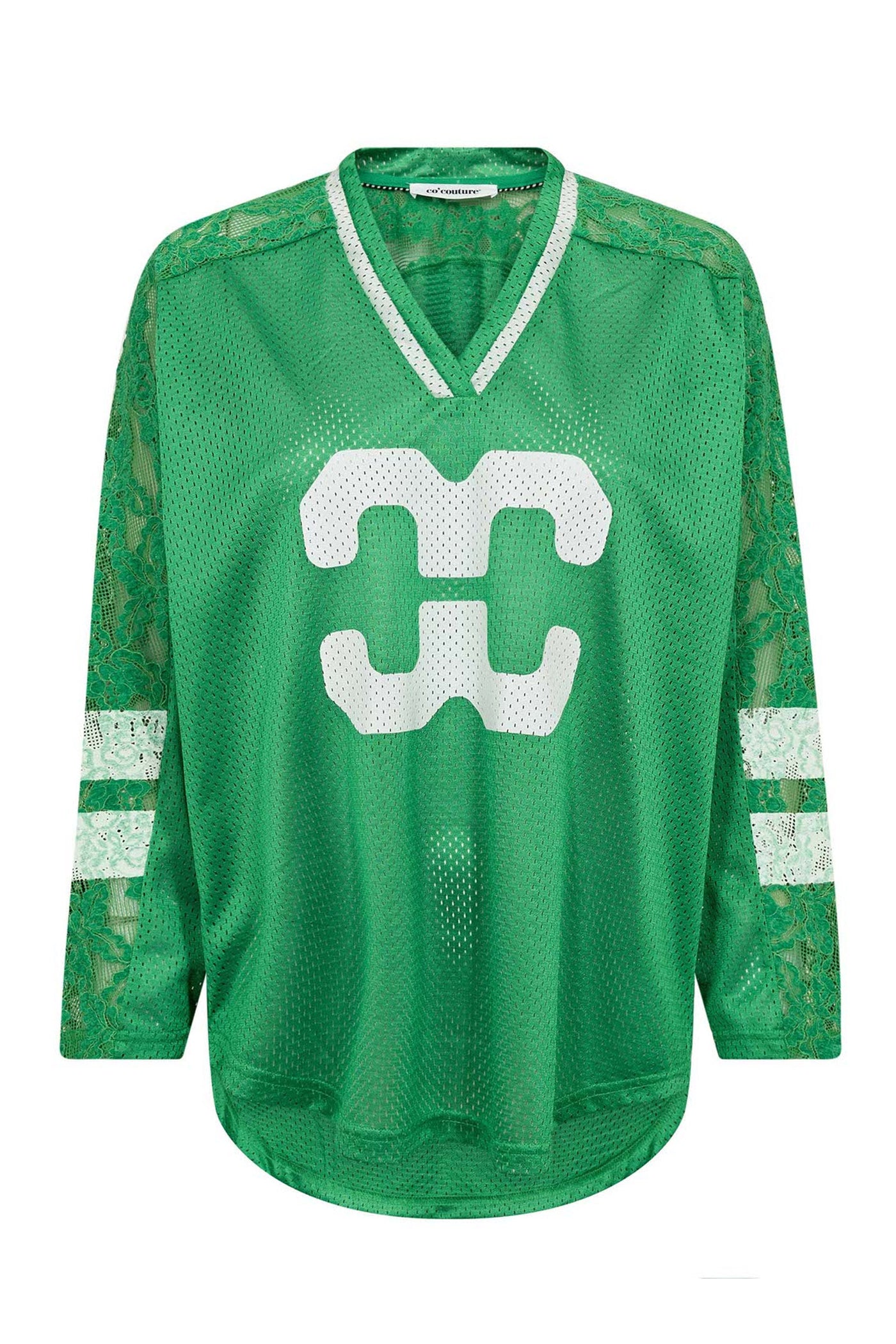 TreyCC Lace Sport Tee 34-Green - 45090