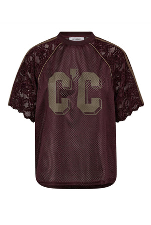 TreyCC Lace Tee 154-Walnut