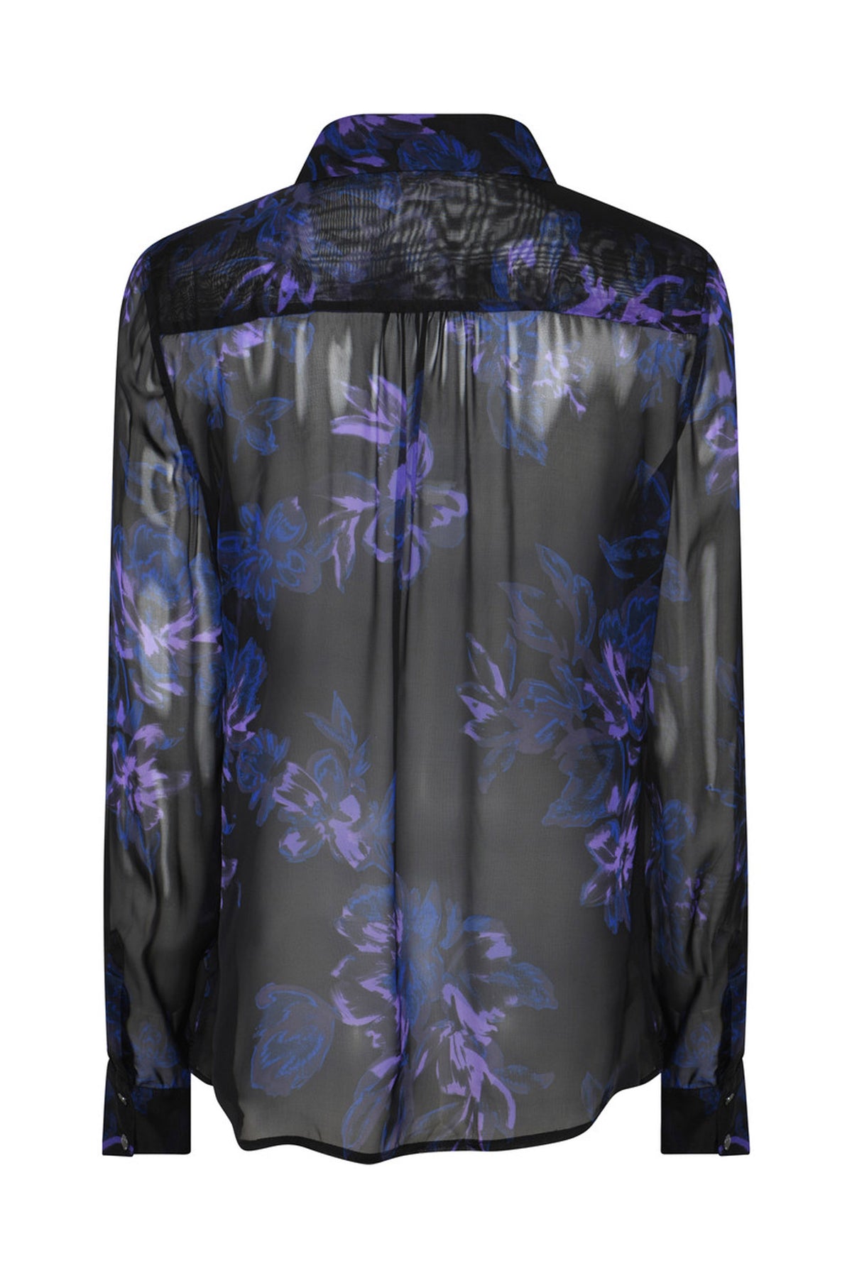 TrilobaBBCori Shirt Purple Flower - BBW4759