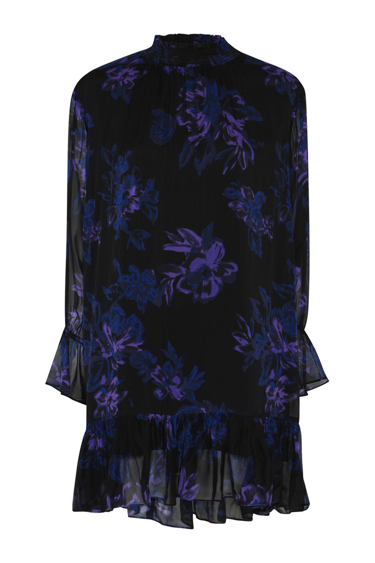 TrilobaBBViljas Dress Purple Flower - BBW4760