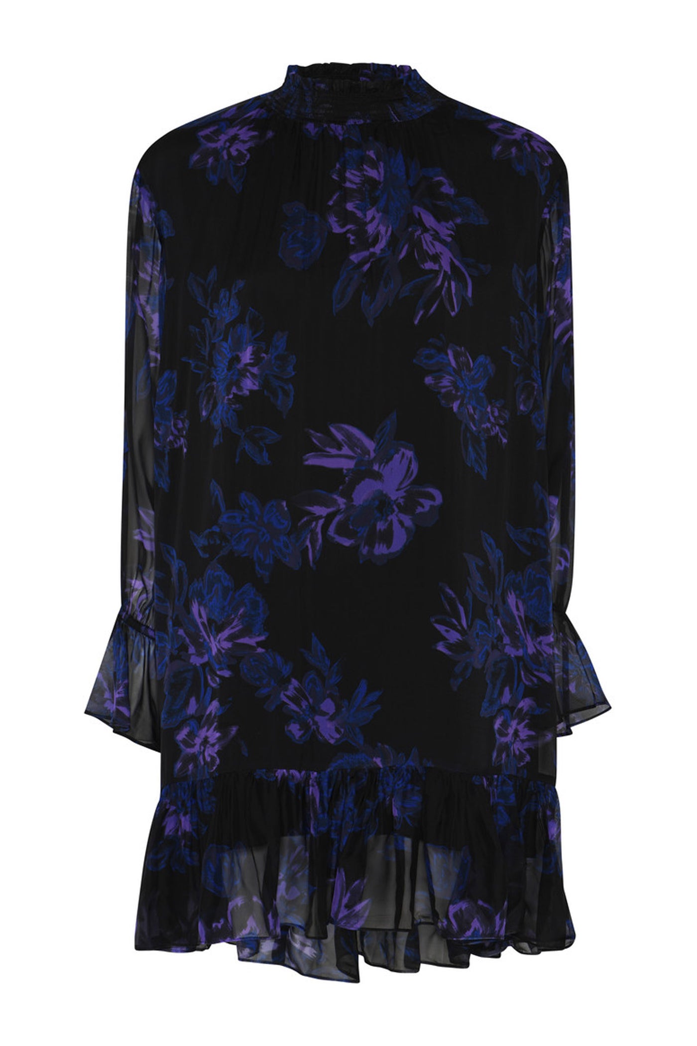 TrilobaBBViljas Dress Purple Flower - BBW4760
