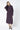 TrinnyCC Stripe Batwing Dress 67-Plum - 46011