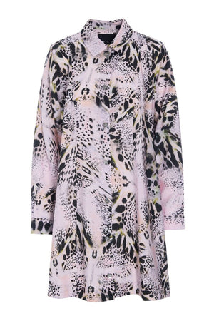 Tsuki tunika skjorte KALEIDOSCOPE ORCHID - 262-2470-5710