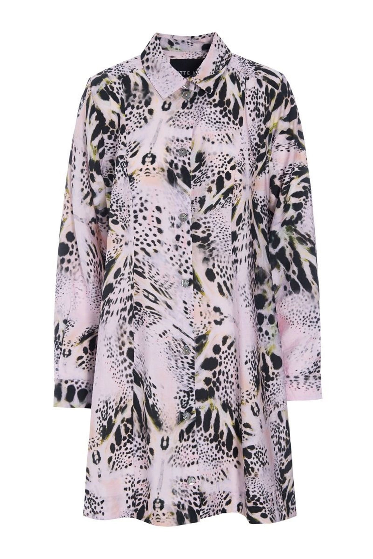 Tsuki tunika skjorte KALEIDOSCOPE ORCHID - 262-2470-5710
