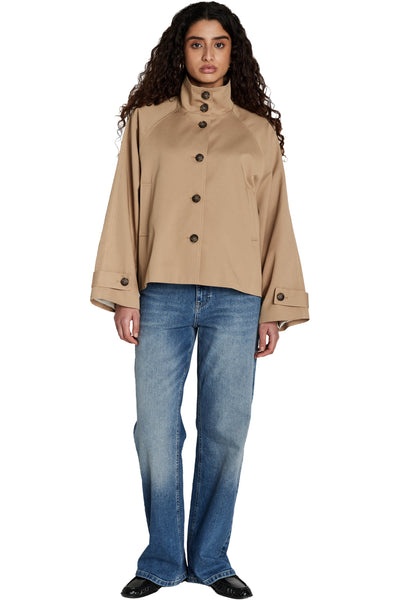 Amomumbbtoma Jacket Dark Sand - BBW5041 Thumbnail
