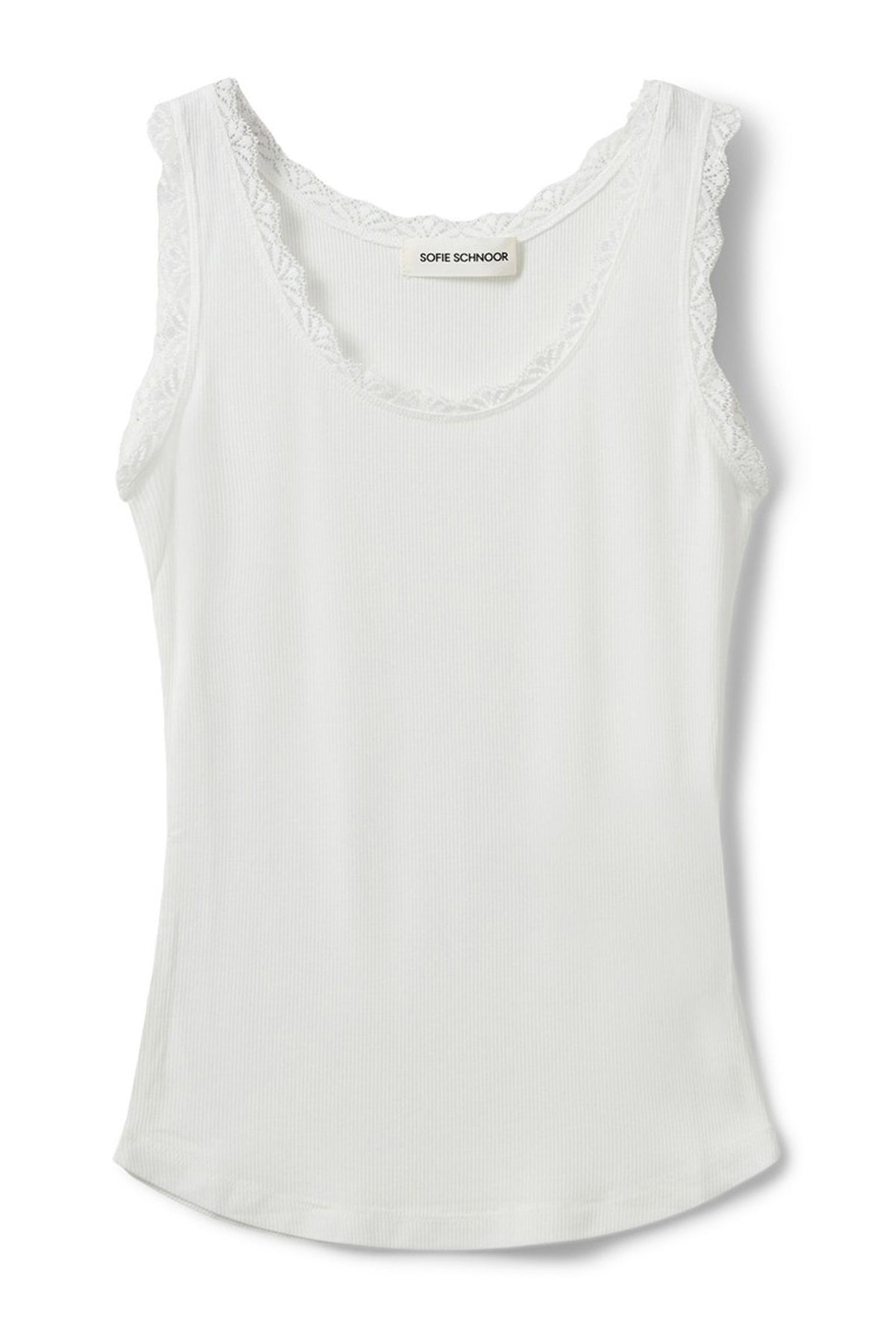 ULRIKKESW TOP 0100 White - SNOS245