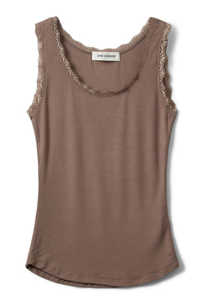 ULRIKKESW TOP 7052 Brown - SNOS245