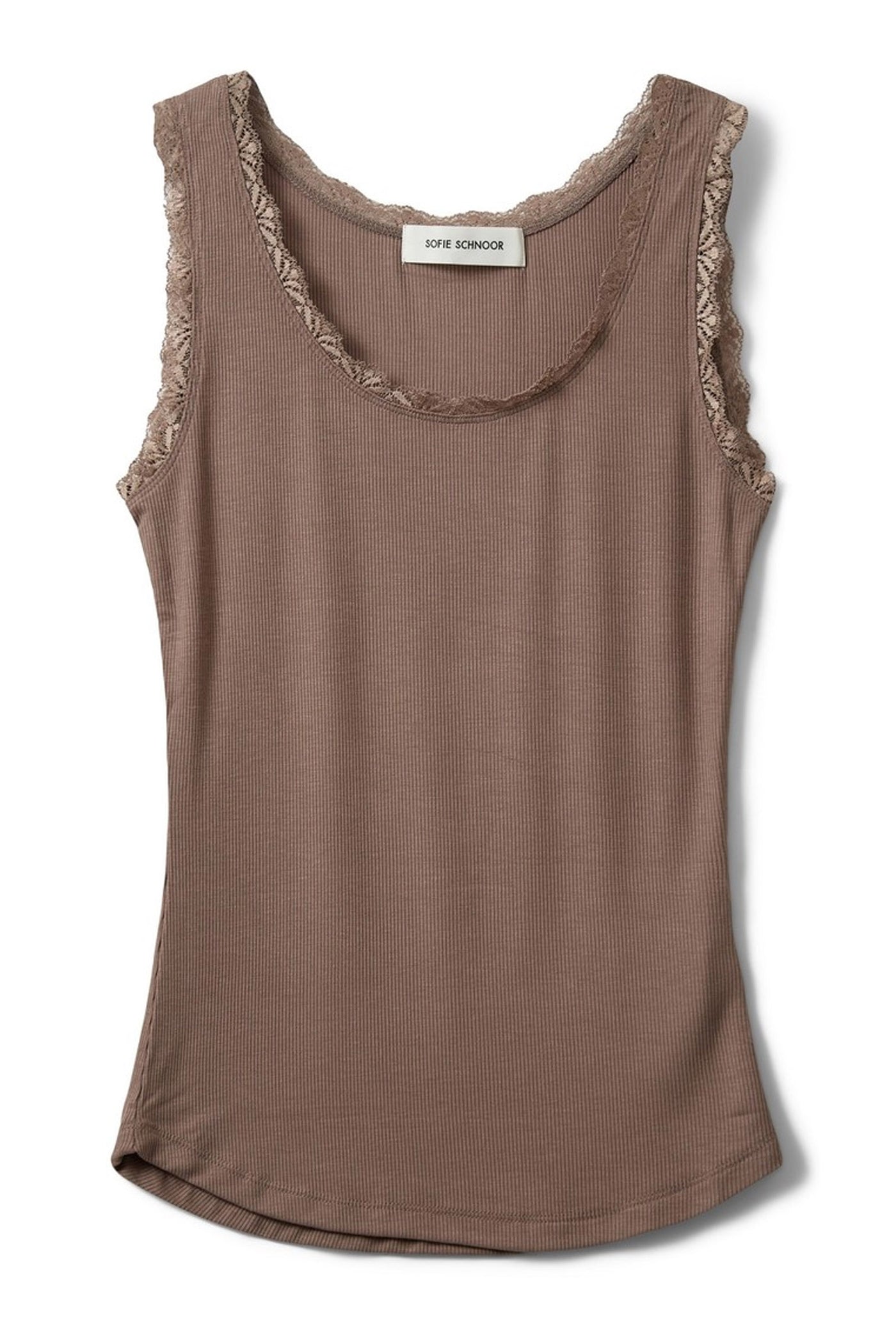 ULRIKKESW TOP 7052 Brown - SNOS245