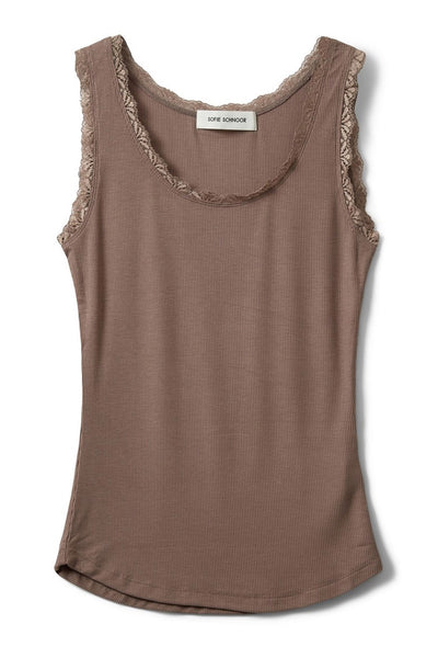 ULRIKKESW TOP 7052 Brown - SNOS245 Thumbnail