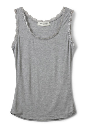 ULRIKKESW TOP 8000 Grey mel - SNOS245