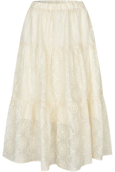 MorningLL Midi Skirt 02 Creme - 26168-2032 Thumbnail
