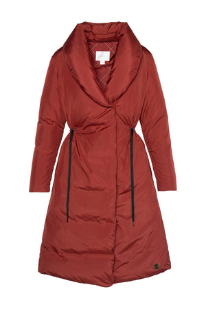 VEDA Coat 2507Syrah - 2530200218