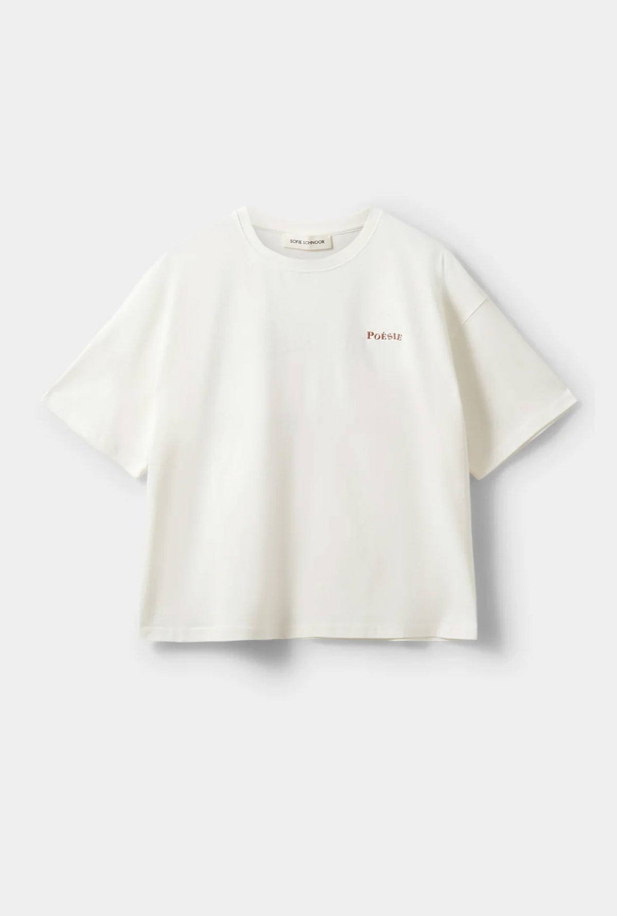 VERASW BOXY T-SHIRT 0141 White Alyssum - S262315