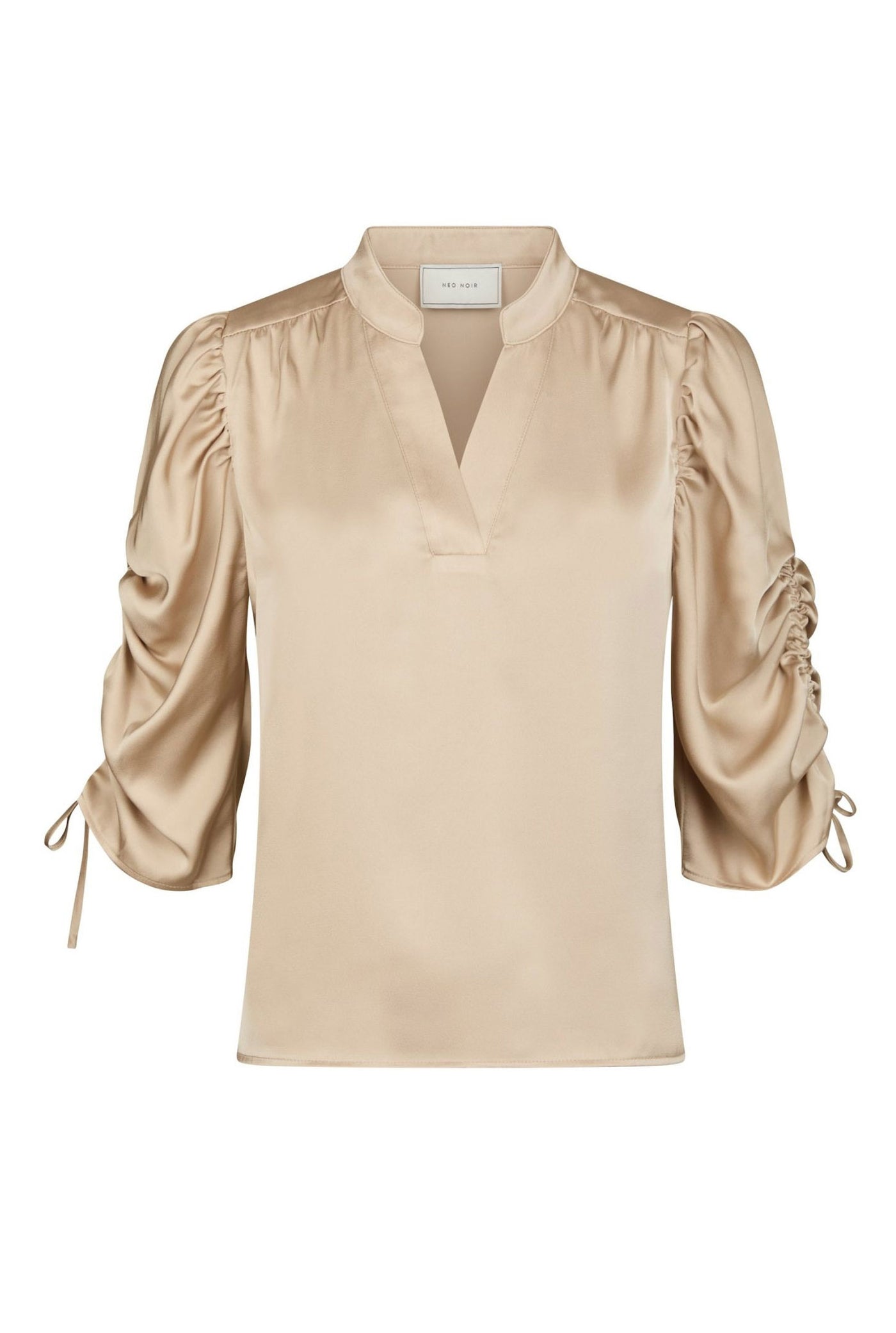 ALVIRA DRAPY SATIN CHAMPAGNE - 166542