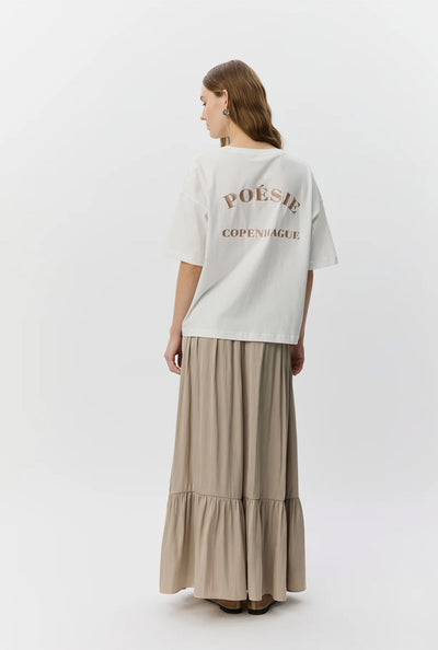 VERASW BOXY T-SHIRT 0141 White Alyssum - S262315 Thumbnail