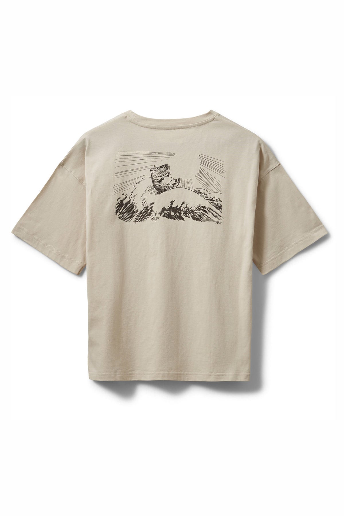 VERASW MOOMIN T-SHIRT 7146 Fog - S261576