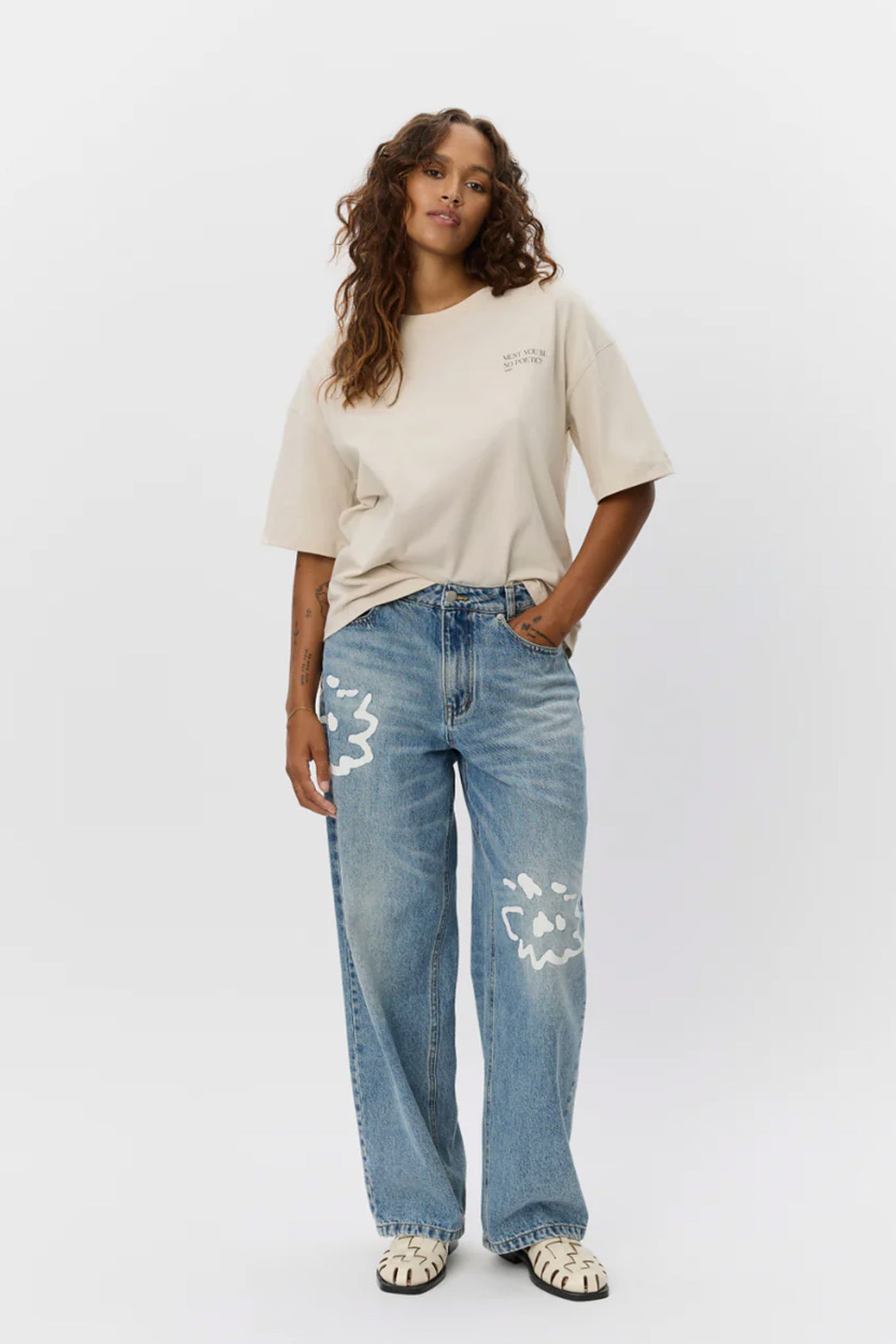 VERASW MOOMIN T-SHIRT 7146 Fog - S261576