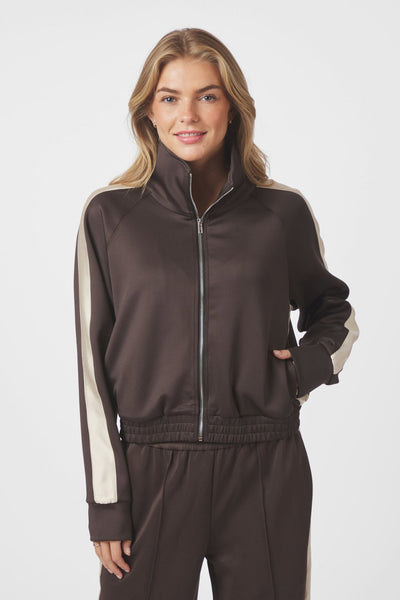 VERA TRACK SUITE Dark brown - 164247 Thumbnail
