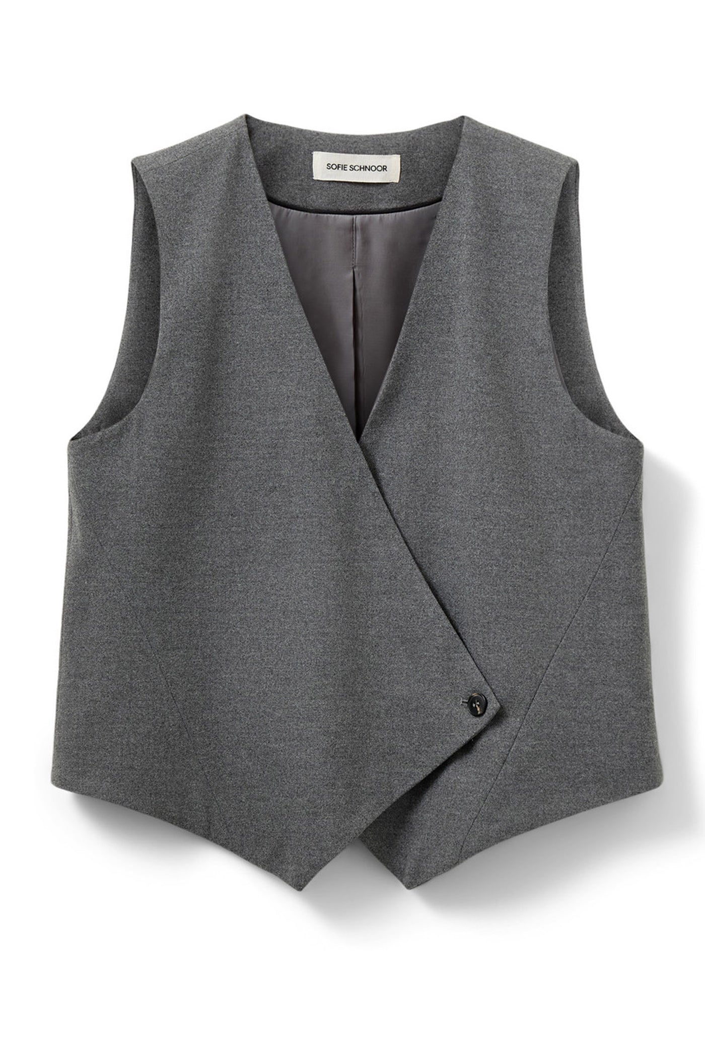 VIRGINIASW VEST 8000 Grey mel - S253185
