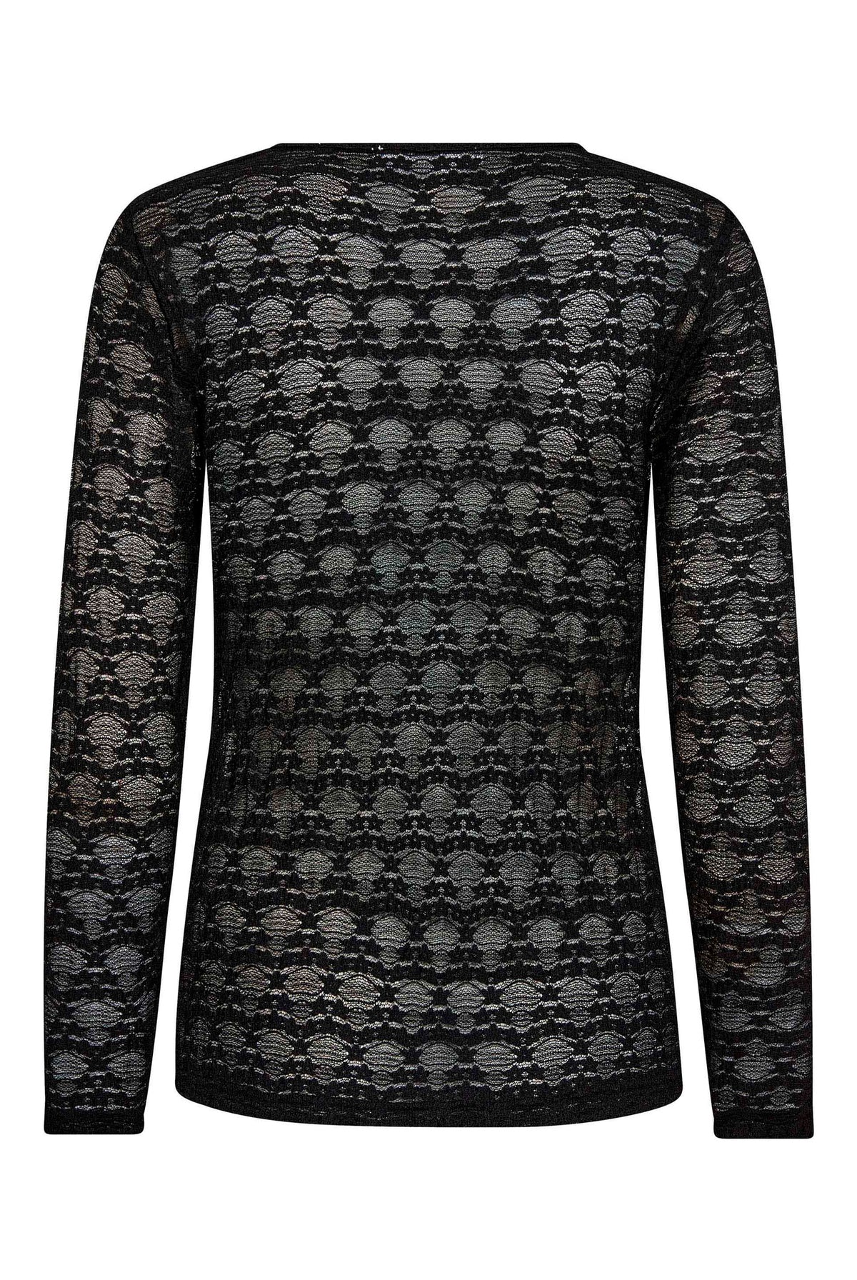 BarieCC O-Neck Blouse 65001-Black - 500264