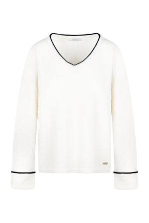VIVIENNE Sweater 0003 White Alyssum - 2610120542