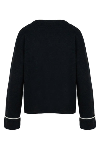 VIVIENNE Sweater 9000Jet Black - 2610120542 Thumbnail