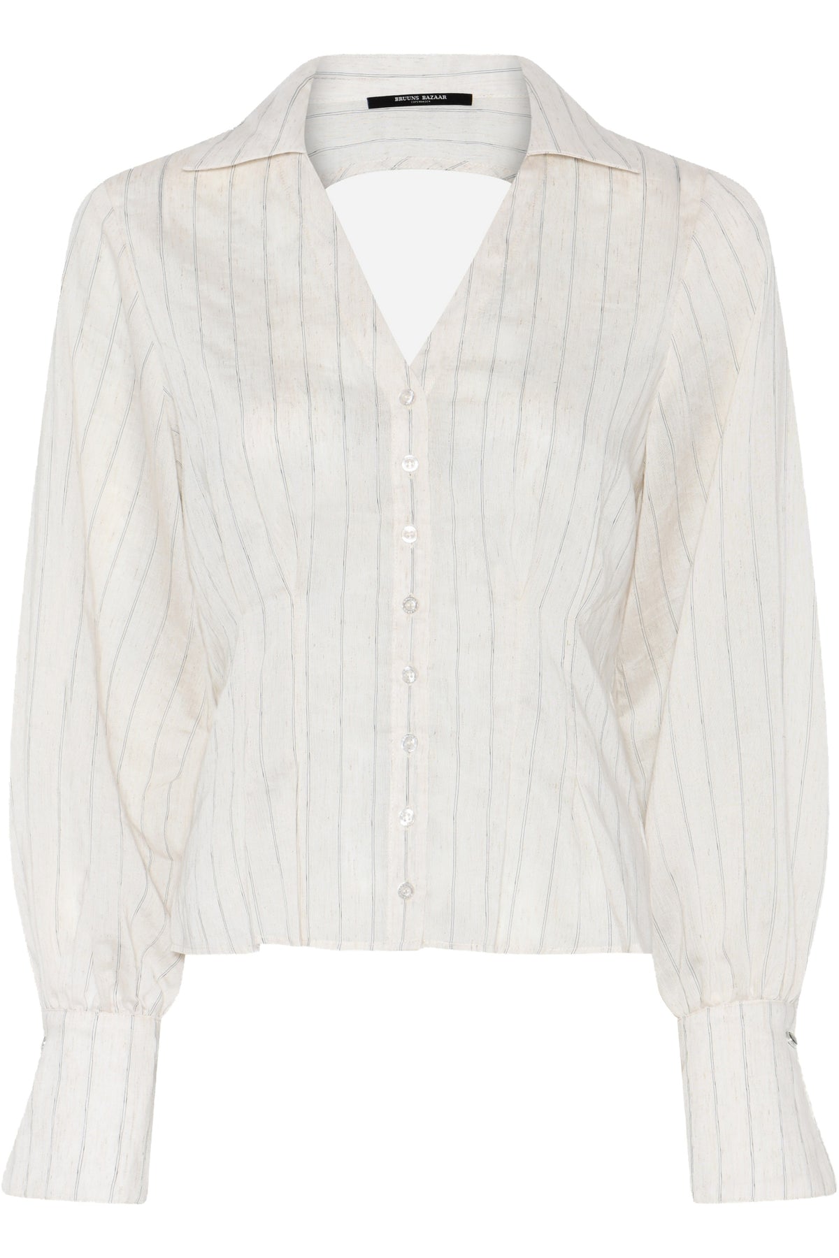 CoccoBBViona shirt Snow white with black stripe - BBW5012