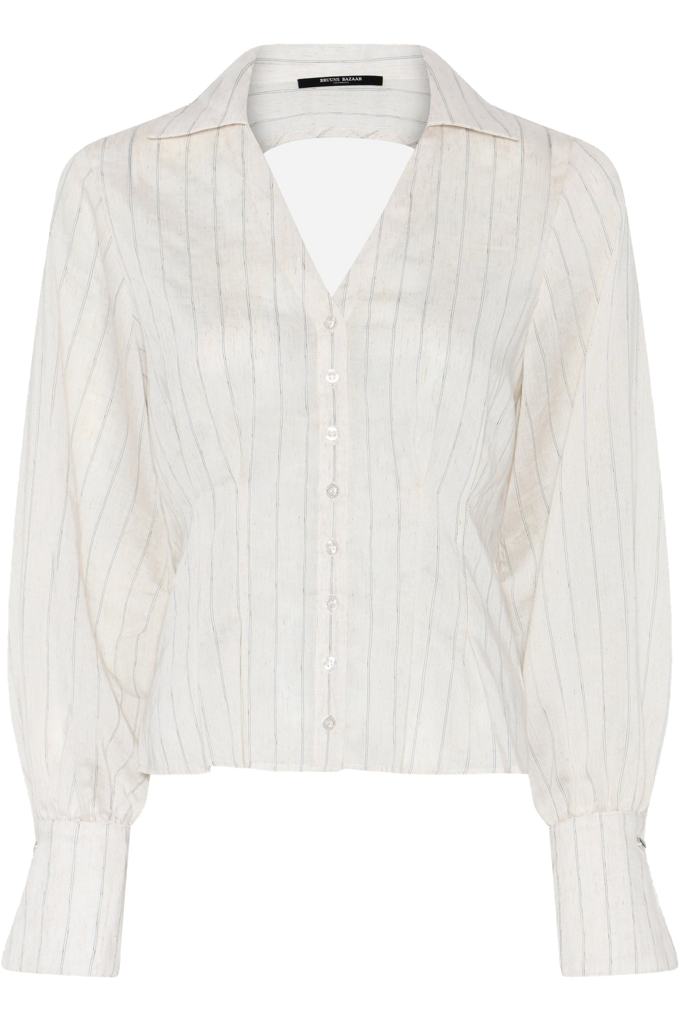 CoccoBBViona shirt Snow white with black stripe - BBW5012