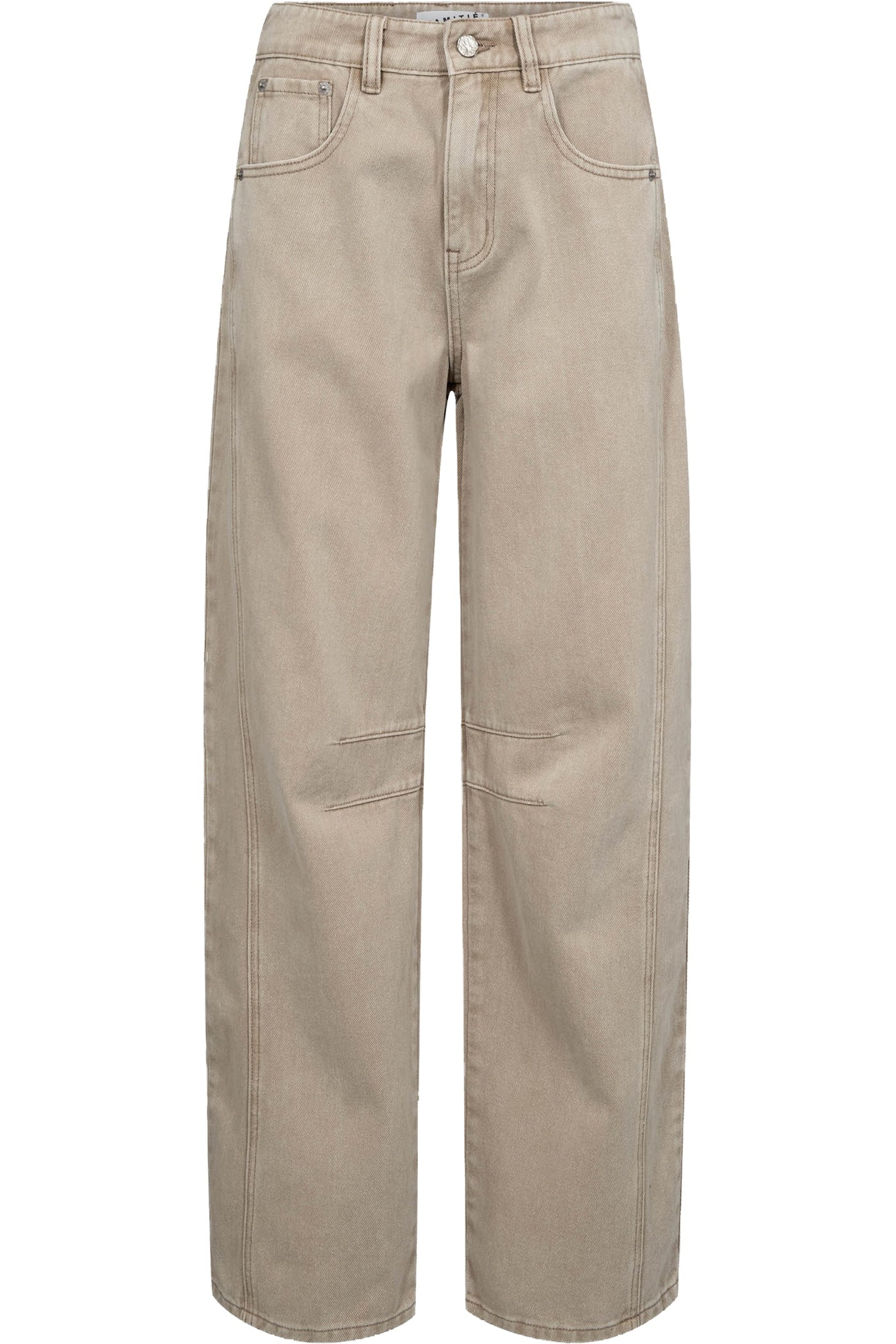Drew Barrel Panel Jeans Khaki KHAKI - HL10642