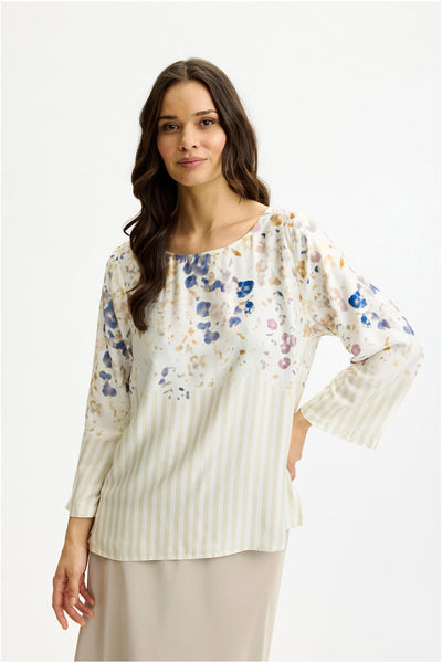 Valentina blouse OFF WHITE - 17143 Thumbnail