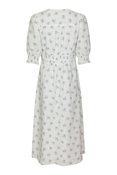 Valley Flowing Dress Light Blue - 169387 Thumbnail