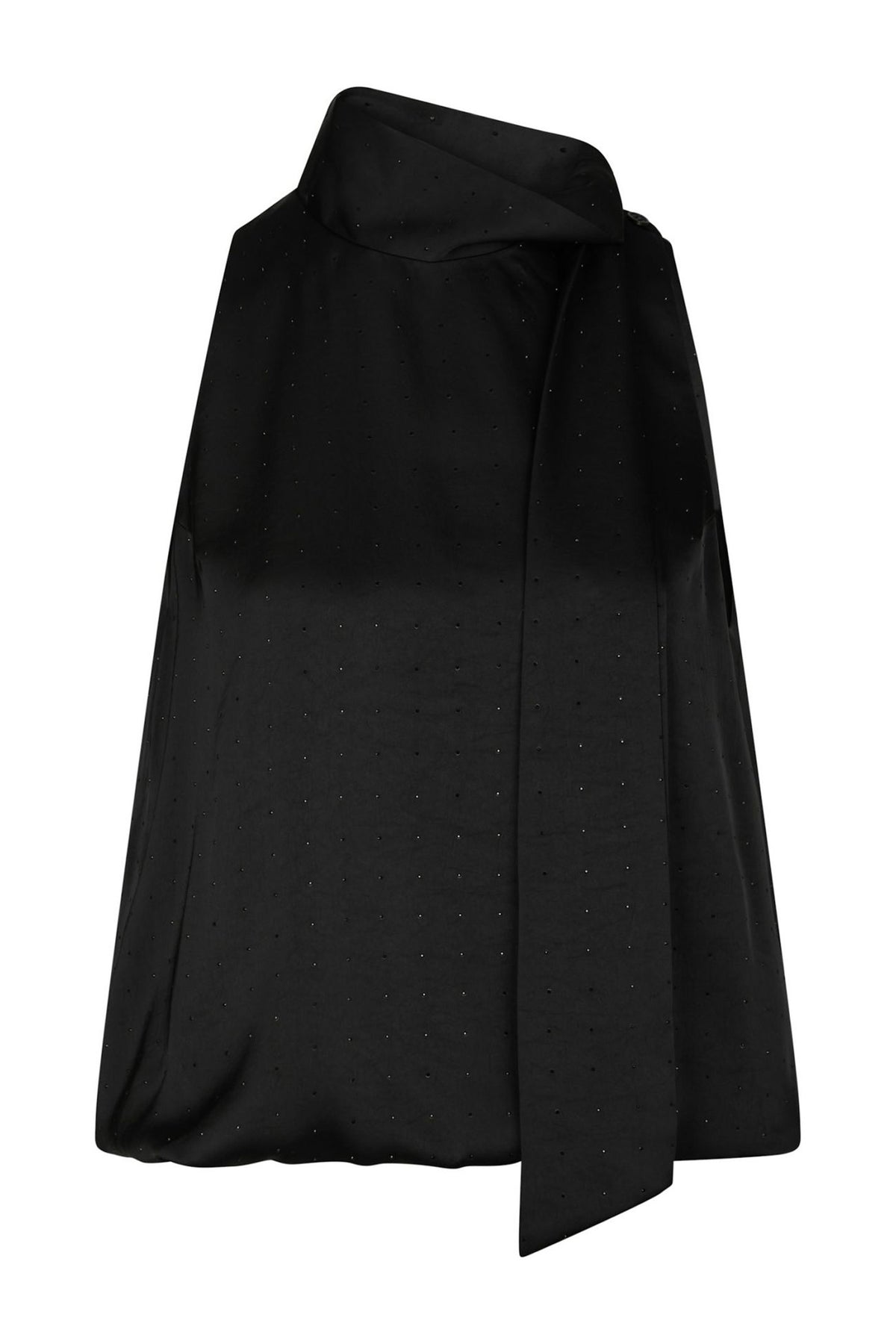 Veda Heavy Sateen Bedaz Top Black - 167432