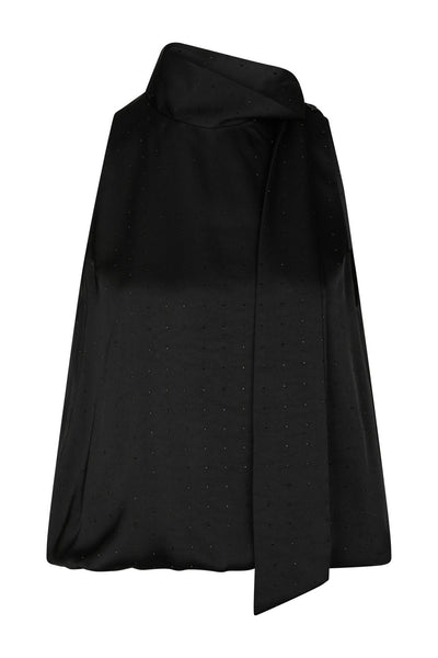 Veda Heavy Sateen Bedaz Top Black - 167432 Thumbnail