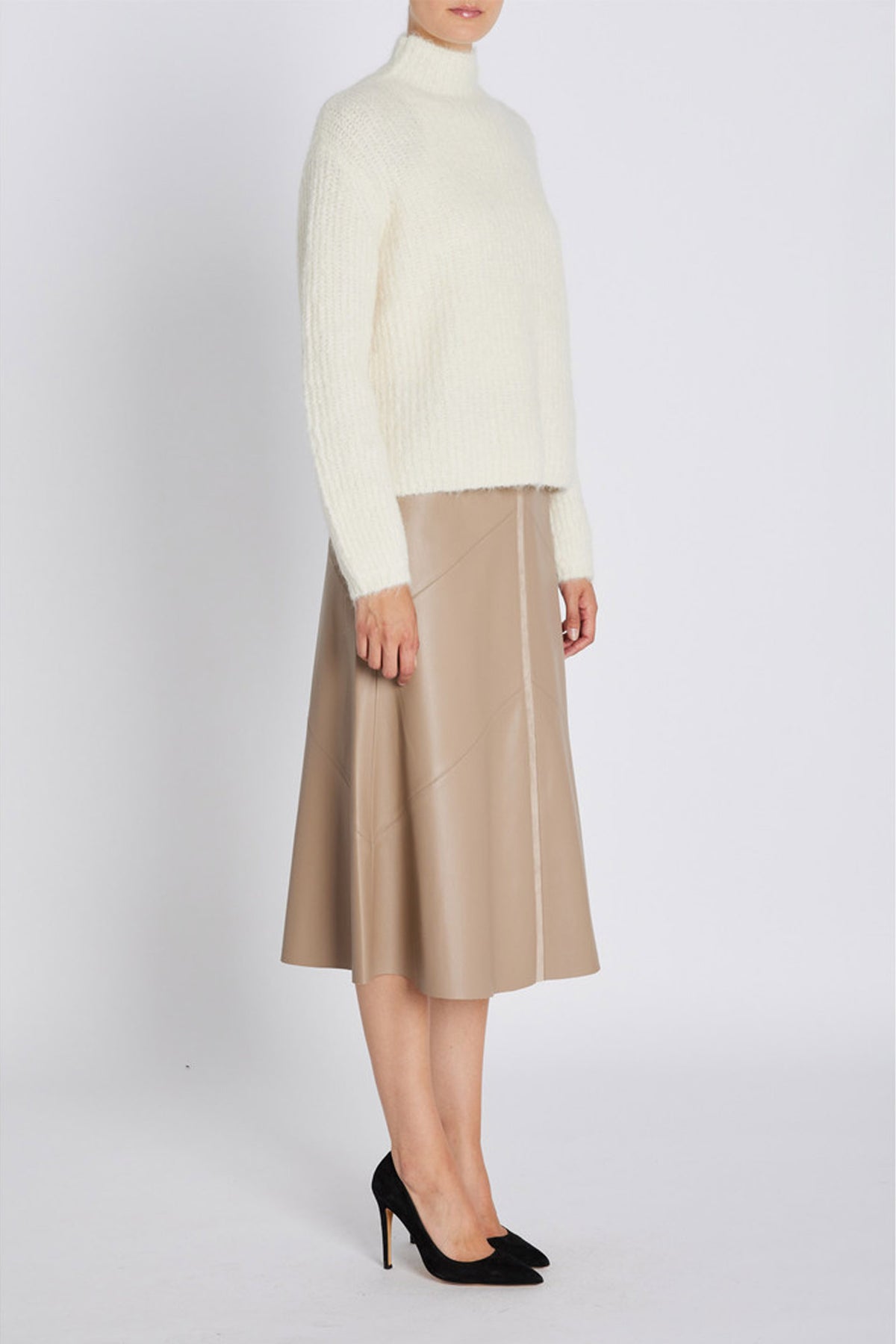 VeganiBBEleen skirt Silver Mink - BBW4295