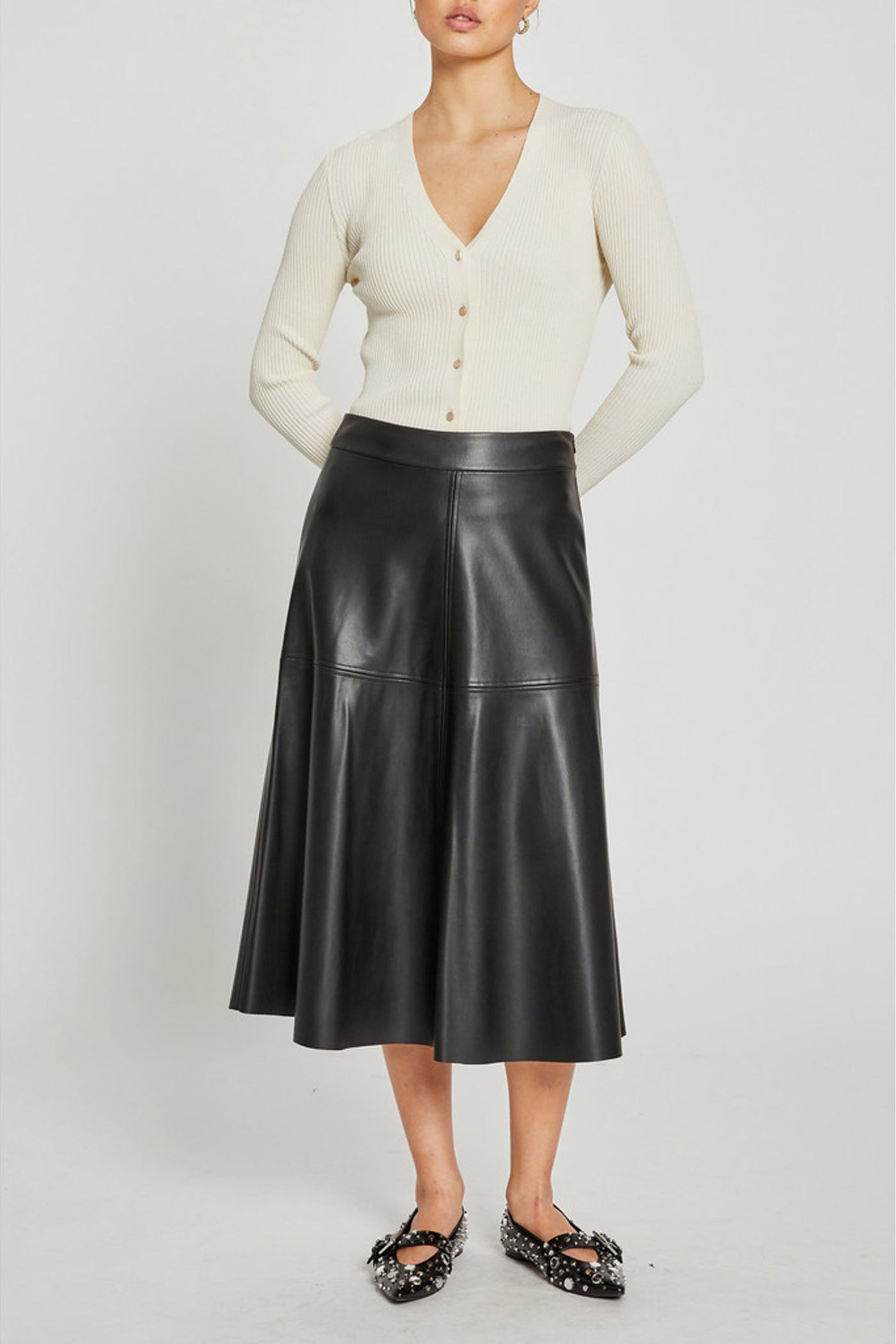 VeganiBBImma skirt Black - BBW3073N