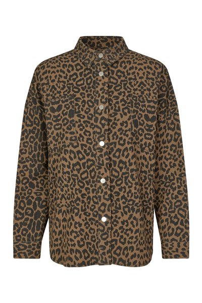 VeidaLL shirt LS 72 Leopard Print - 25461-1043 Thumbnail