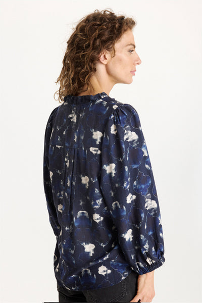 Vera blouse Blue - 16837 Thumbnail