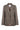 VeyaCC Check Fitted Blazer 20002-Brown - 500144