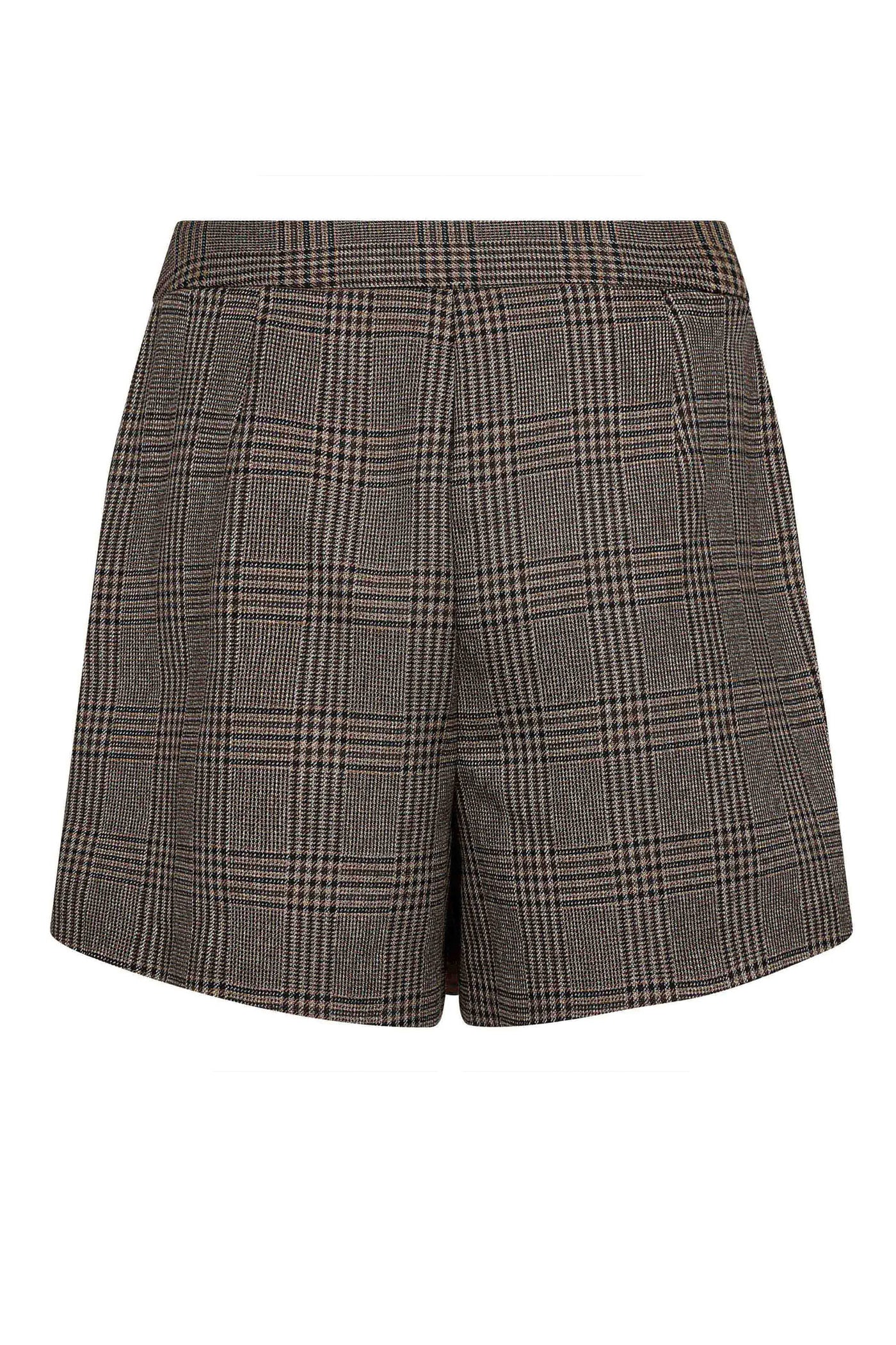 VeyaCC Check Wrap Skort 20002-Brown - 500141