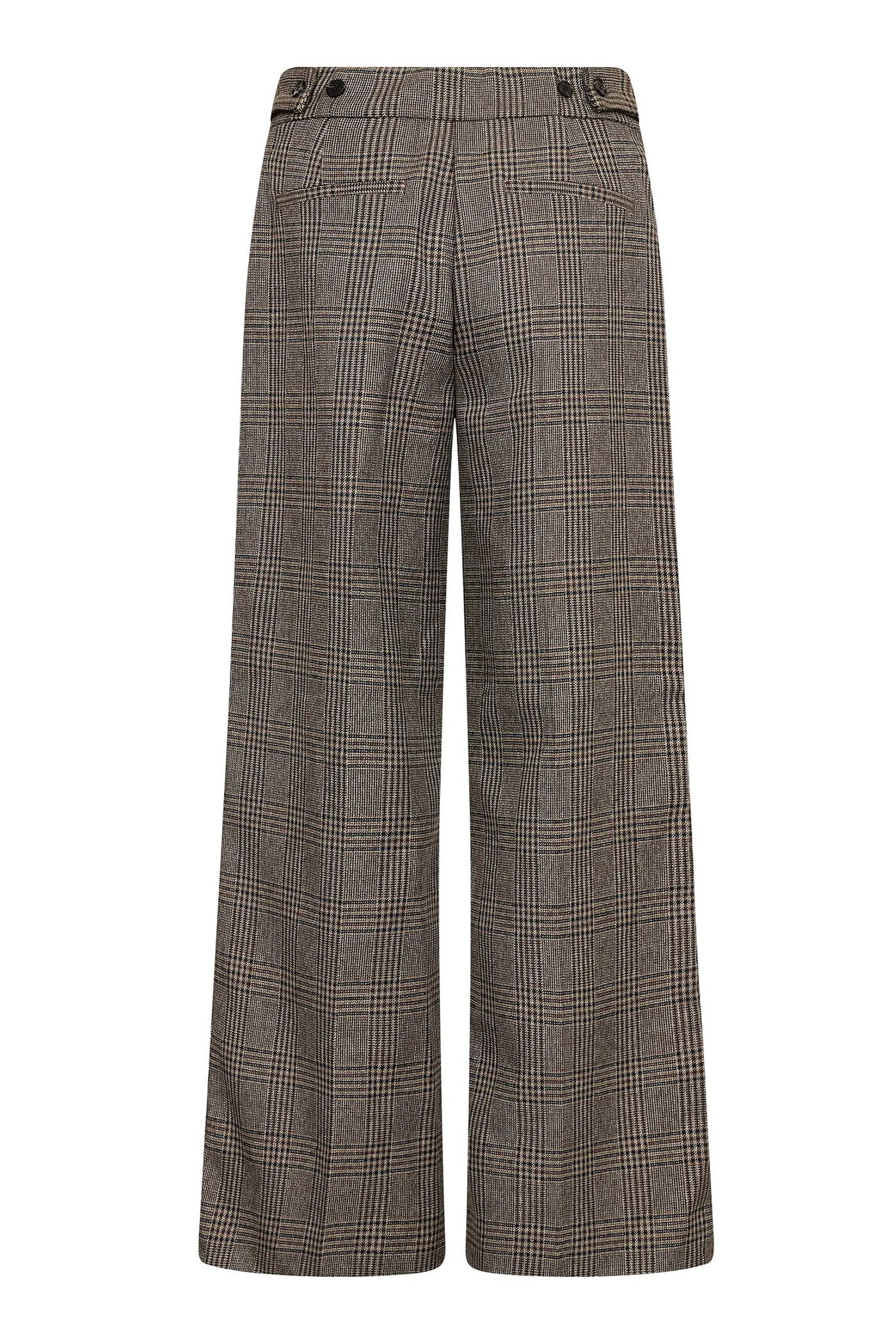 VeyaCC New Wide Pant 20002-Brown - 500408