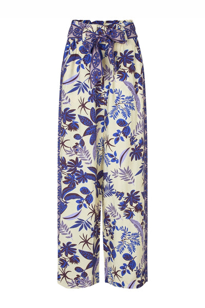 VickyLL Pants 74 Flower Print - 26110-2006 Thumbnail