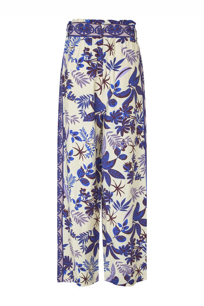 VickyLL Pants 74 Flower Print - 26110-2006 Thumbnail