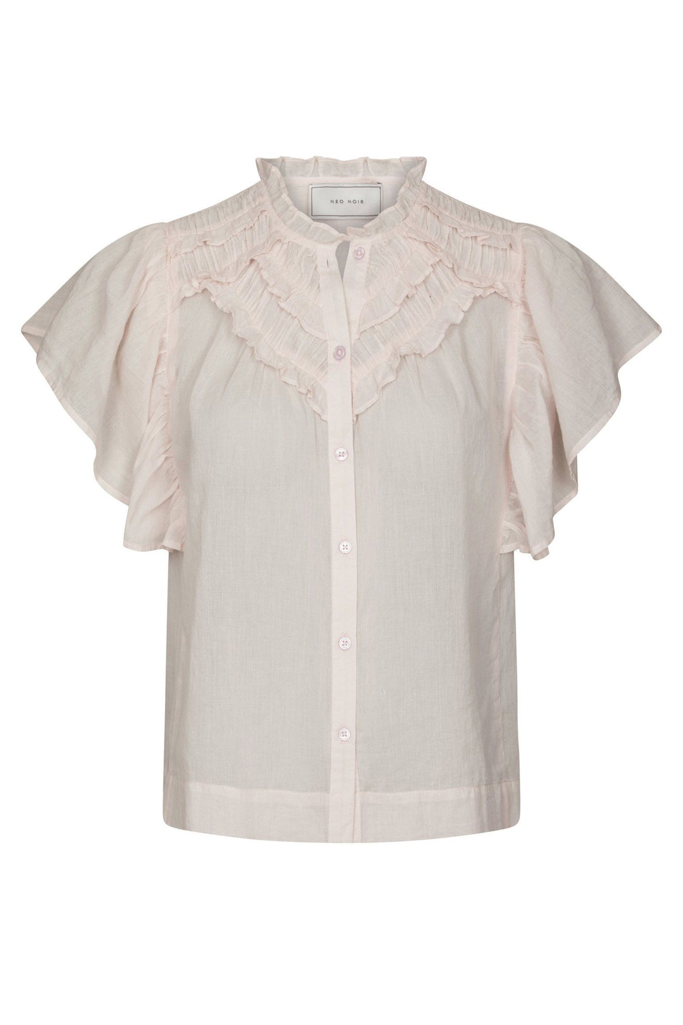 Vinsa S Voile Top LIGHT PINK - 169039