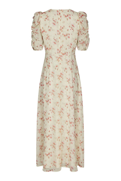 Vira Floral Dress Creme - 169209 Thumbnail