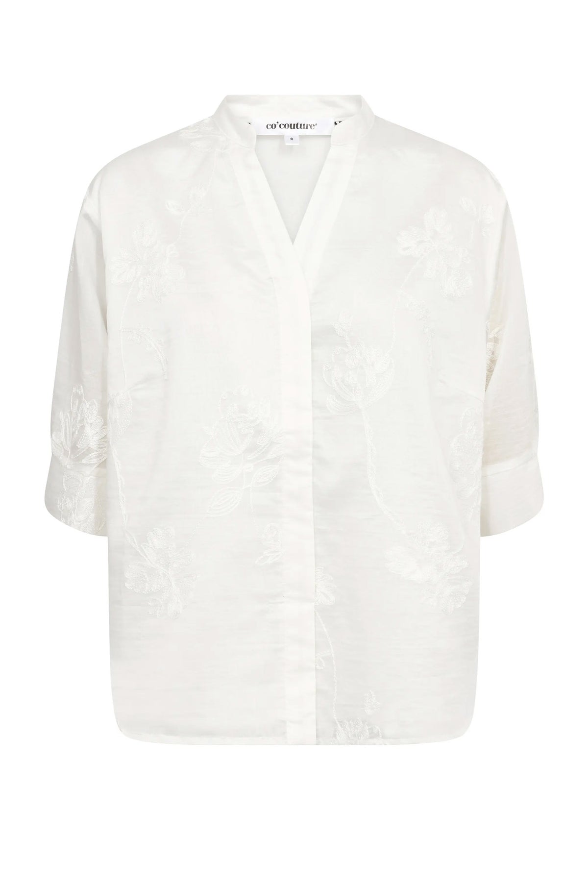 VivianCC S/S Blouse 10003-Creme - 500431