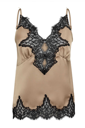 Vivian Lingerie Top Beige - HL10585