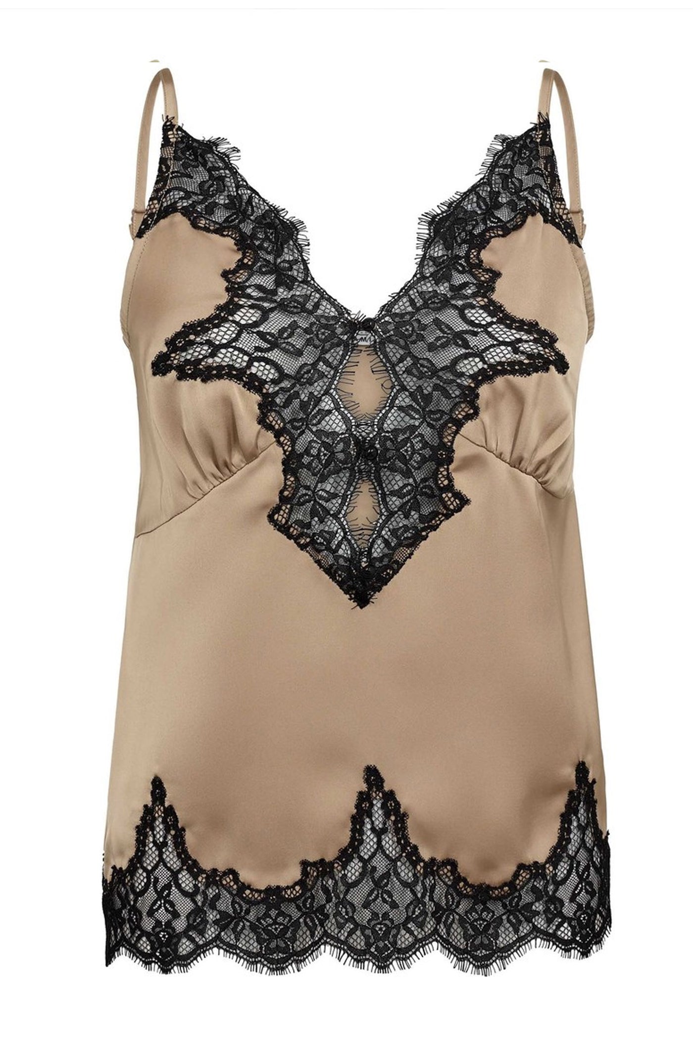Vivian Lingerie Top Beige - HL10585